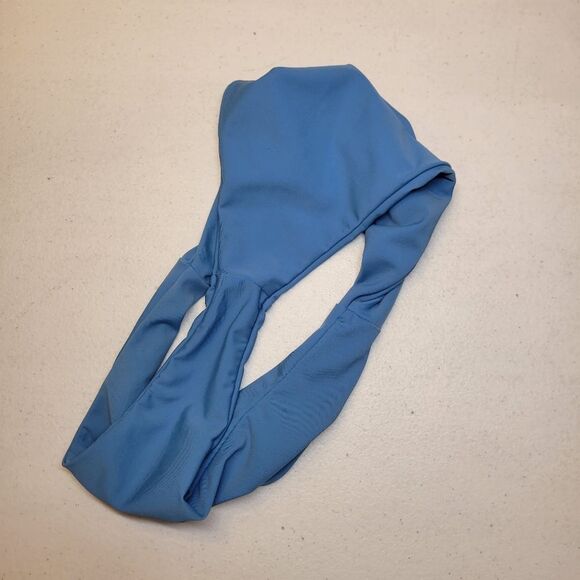 Revolve X Tularosa Tiff Top in Blue and Matching Bottoms Bikini Swimsuit Set - Picture 7 of 10